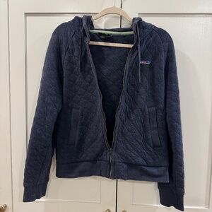 Patagonia organic cotton zip hoodie